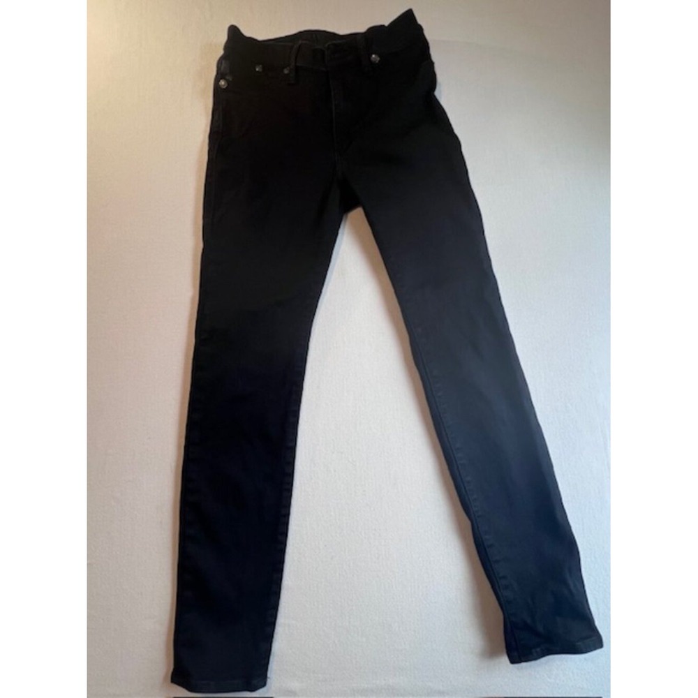 ROCK & REPUBLIC Black Women's Skinny Jeans gothic style slim fit Size 10